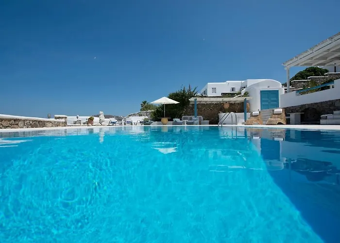 Amfitriti -mykonos Guests 6 וילה Agios Ioannis Diakoftis