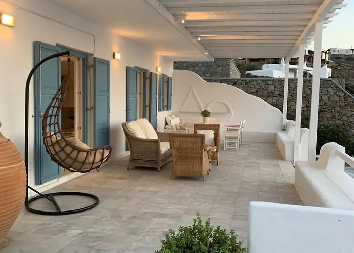 Amfitriti -mykonos Guests 6 וילה *